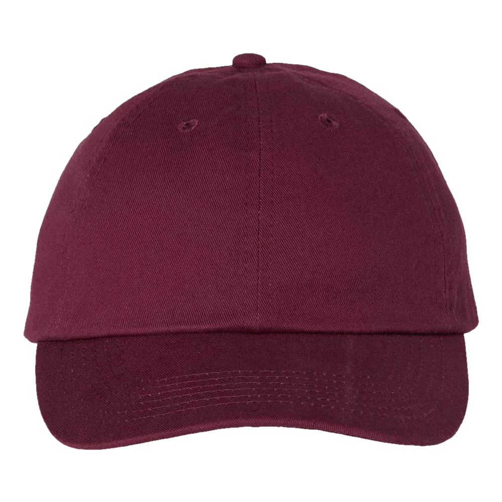 FINISHED STILL PROCESSING, embroidered maroon cap