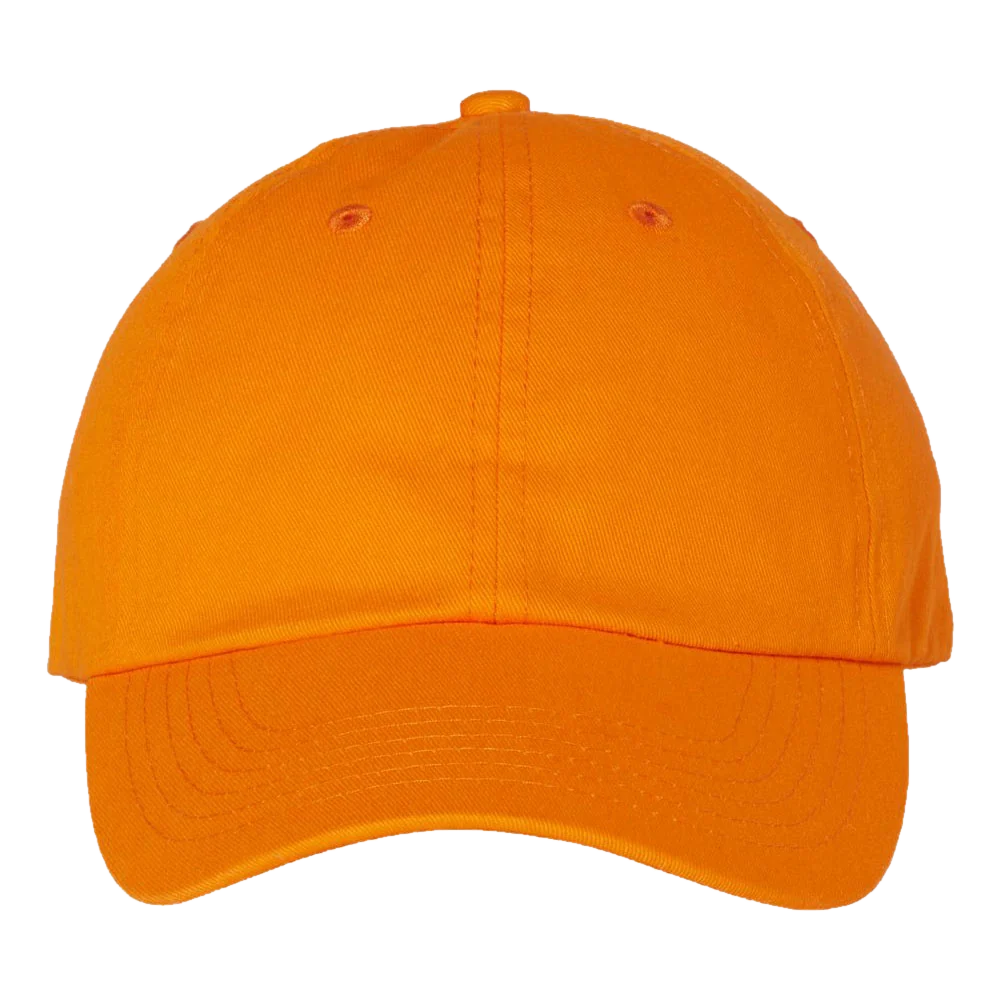 TEAM ALEX NYC 2026, embroidered safety orange cap